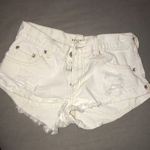 Pacsun white shorts